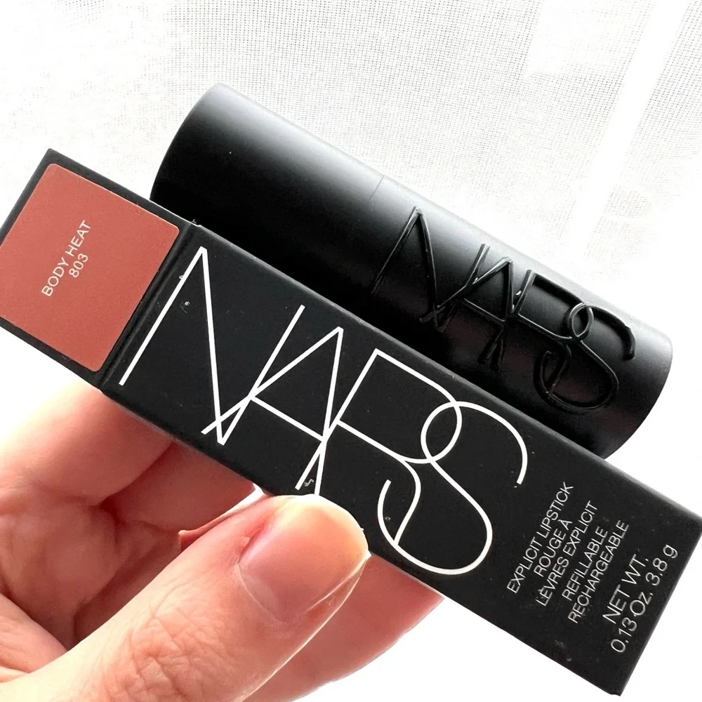 NIB NARS Body Heat Explicit Refillable Satin Lipstick 3.8g